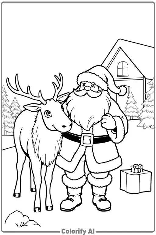 Christmas Coloring Page