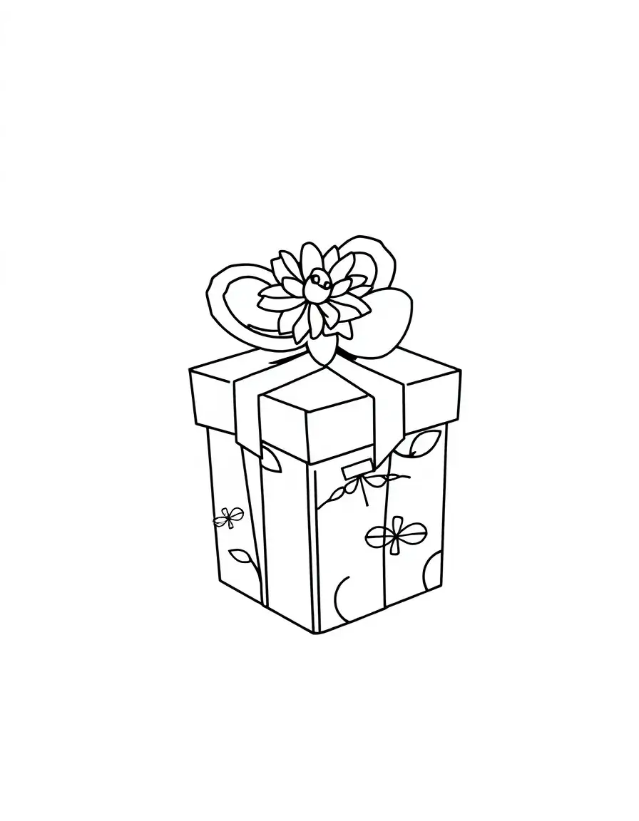 The gift box is packed with gifts, and it will be sent to you.