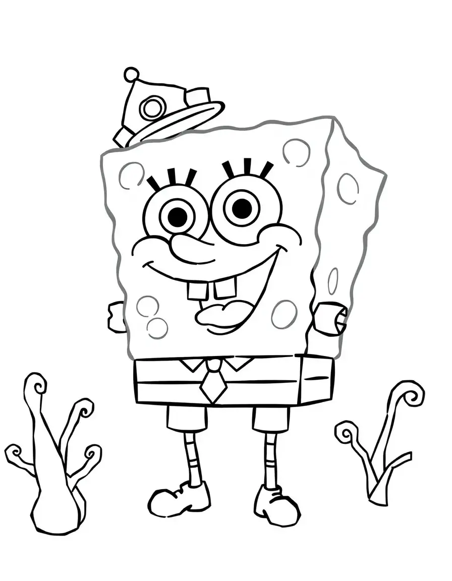 spongebob say hello to you Text