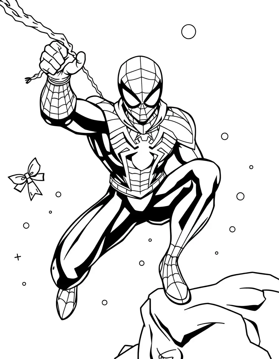 Spider-Man Spends Christmas with You