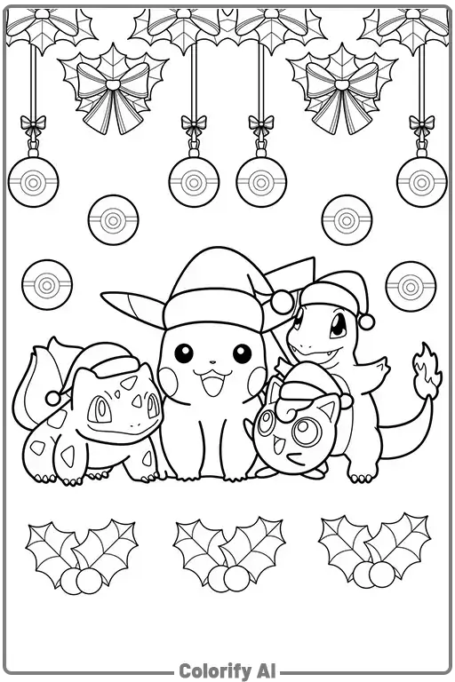 Pokemon Coloring Page