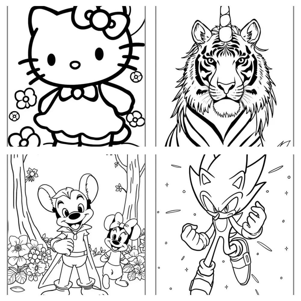 Free AI Coloring Book Generator Online