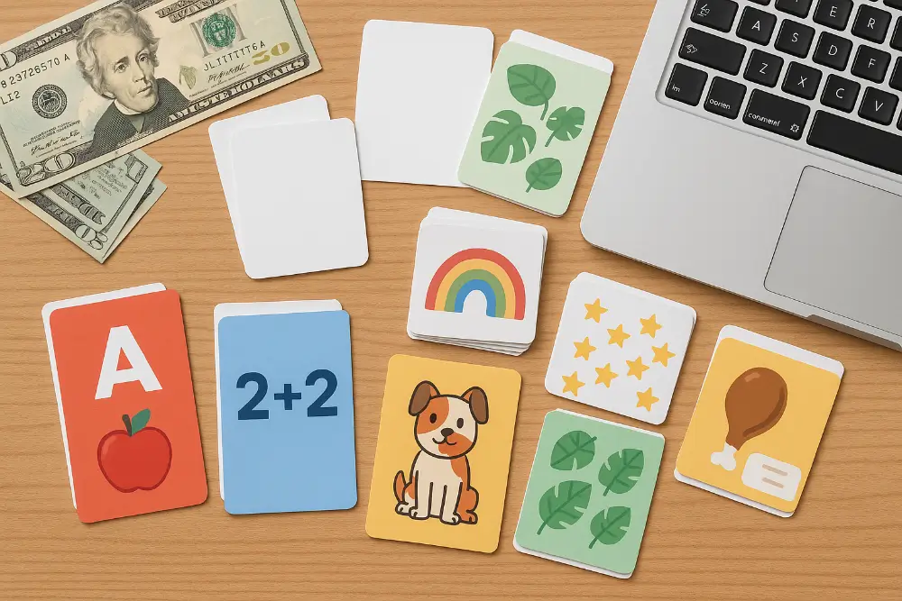 Niche flashcard Products