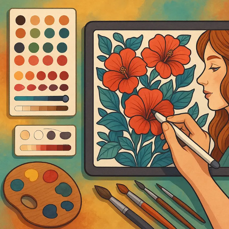 Rich & Satisfying Coloring Toolkits in Our Coloring Games