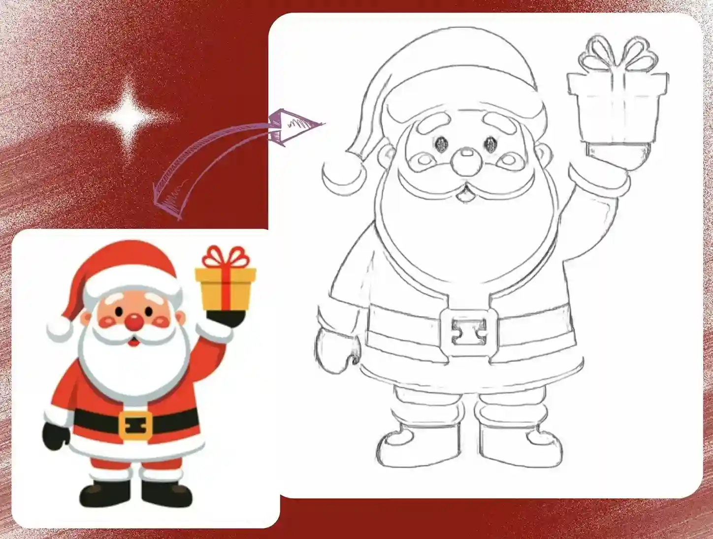 Santa Claus coloring page