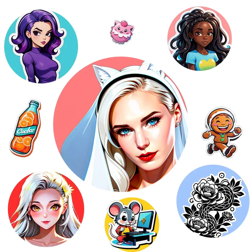 100% Free AI Sticker Generator Online