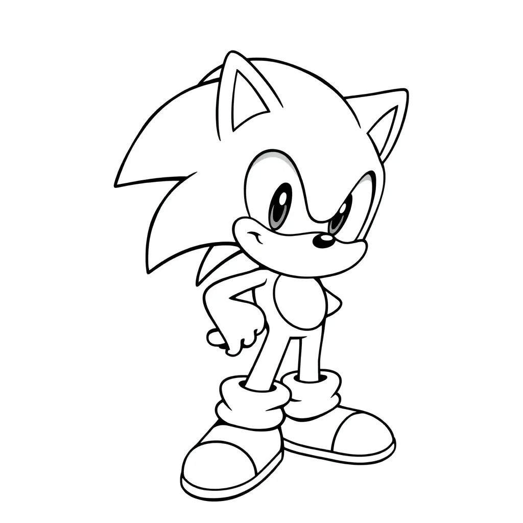 Sonic - anime style