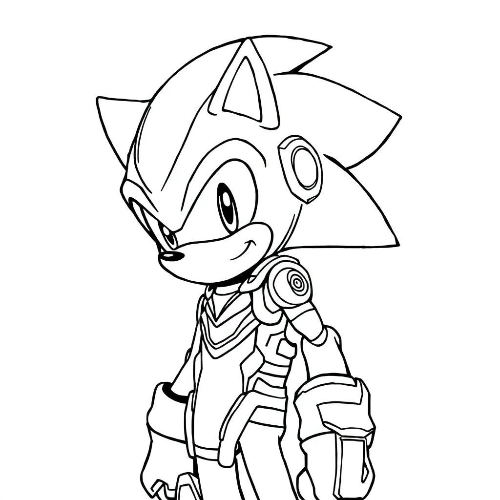 Sonic - sci-fi style