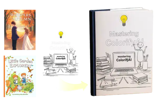 HD AI Book Covers With Commercial Rights