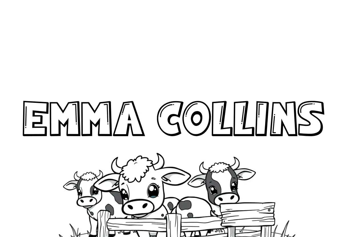 name coloring pages generator