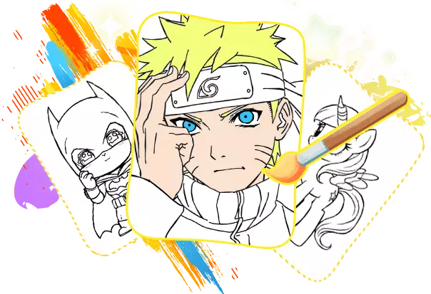 naruto coloring pages