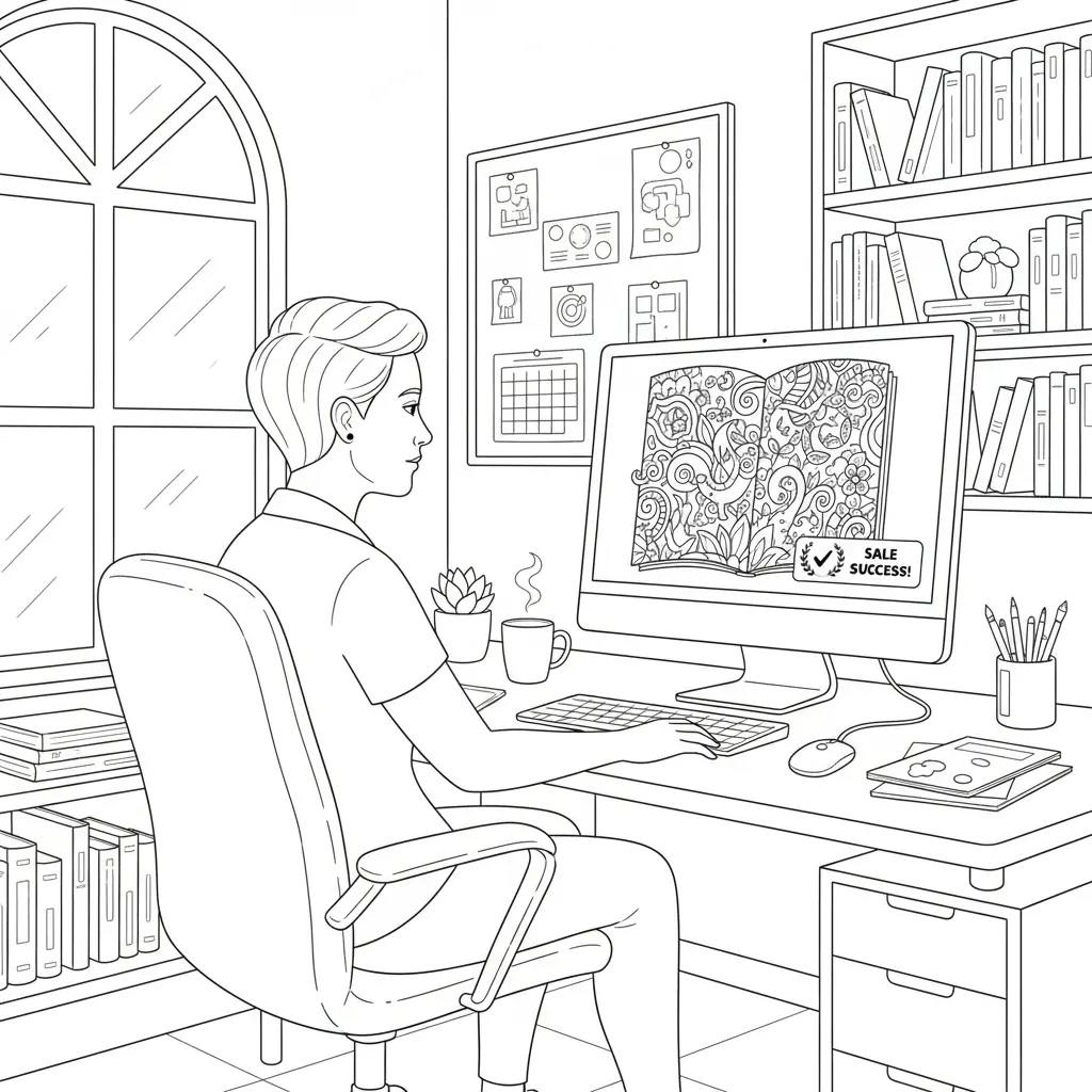 Coloring Books for Creators and Sellers