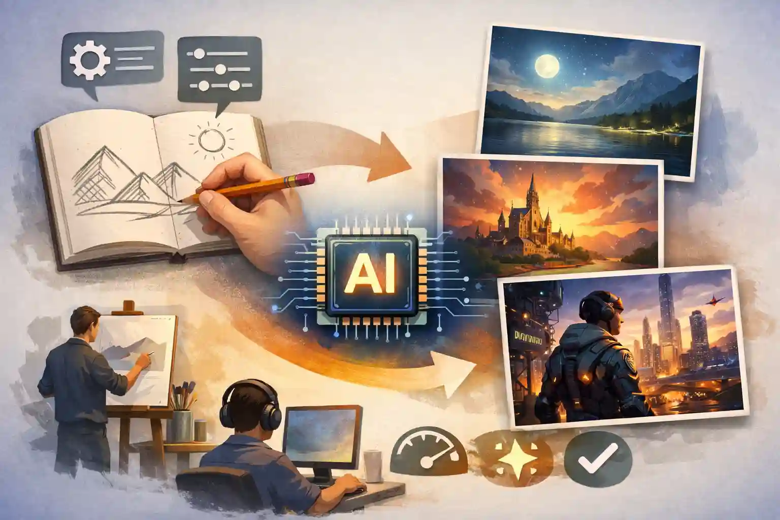 Personnalisation avancée des paramètres pour une liberté créative