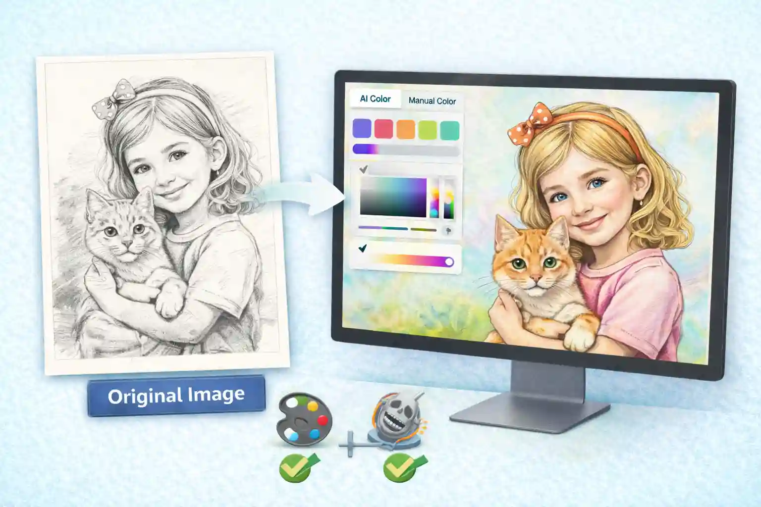 Seamless Transition to Online Coloring Studio