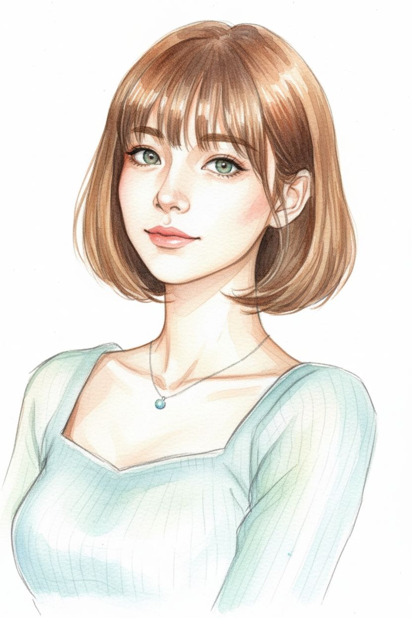 Croquis en Aquarelle