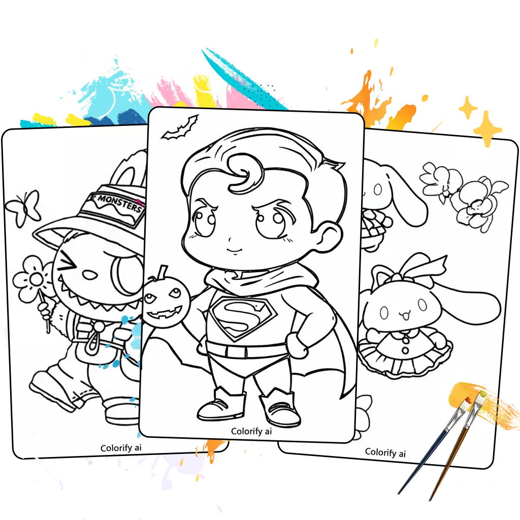 AI Coloring Page Generator