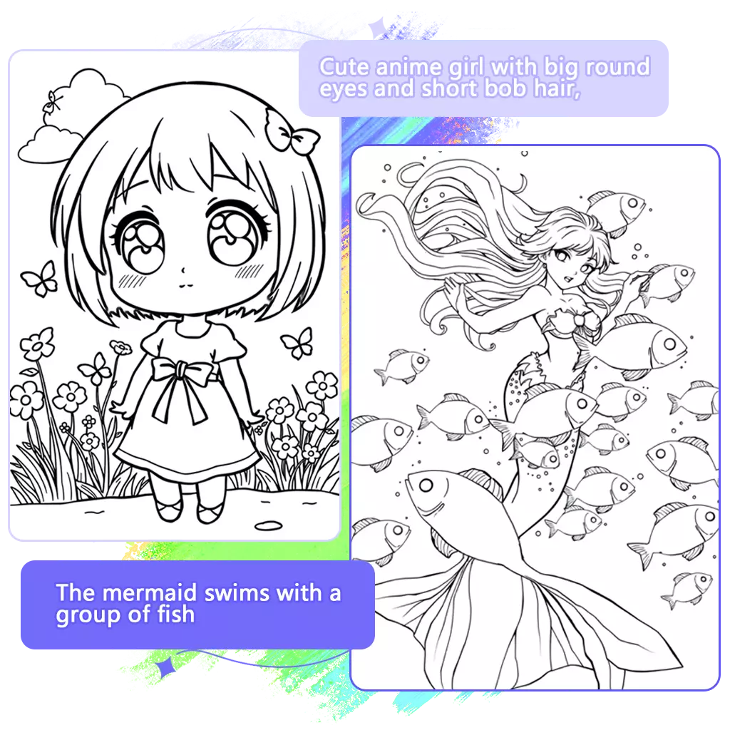 Create High-Quality Coloring Pages from Text in S