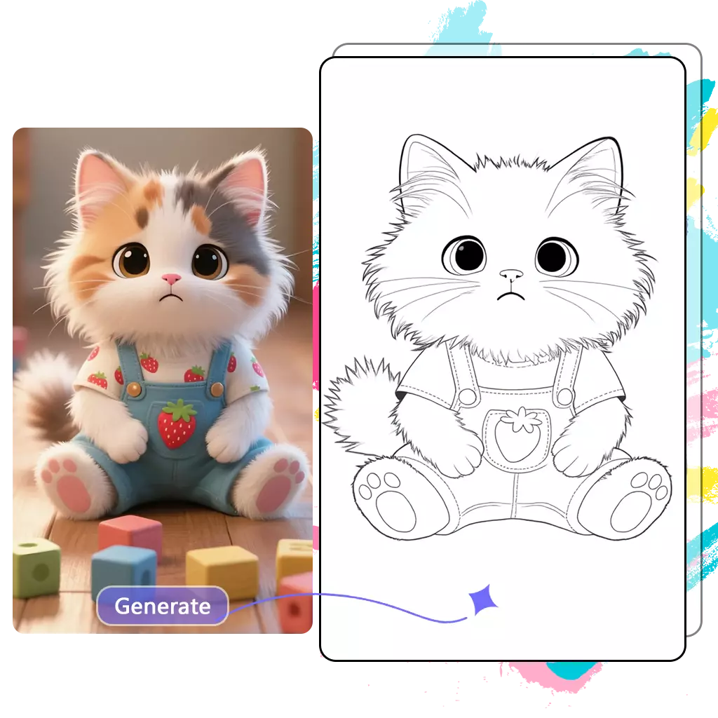 Turn Any Photo into a Coloring Page with Colorify AI