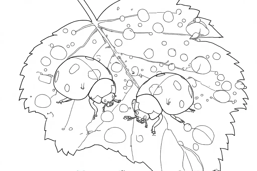 beetles to line art