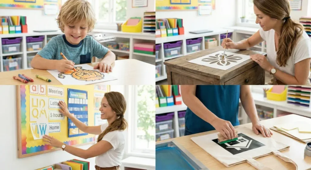 who is stencil maker online made for