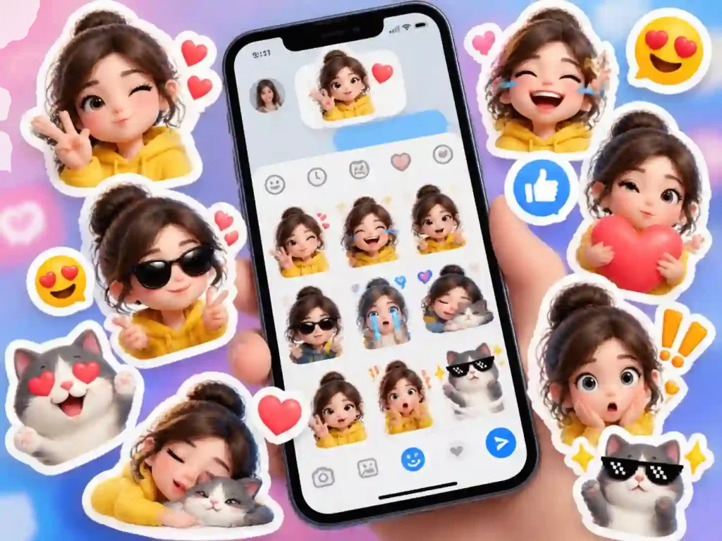Make Stickers for Social Media Content