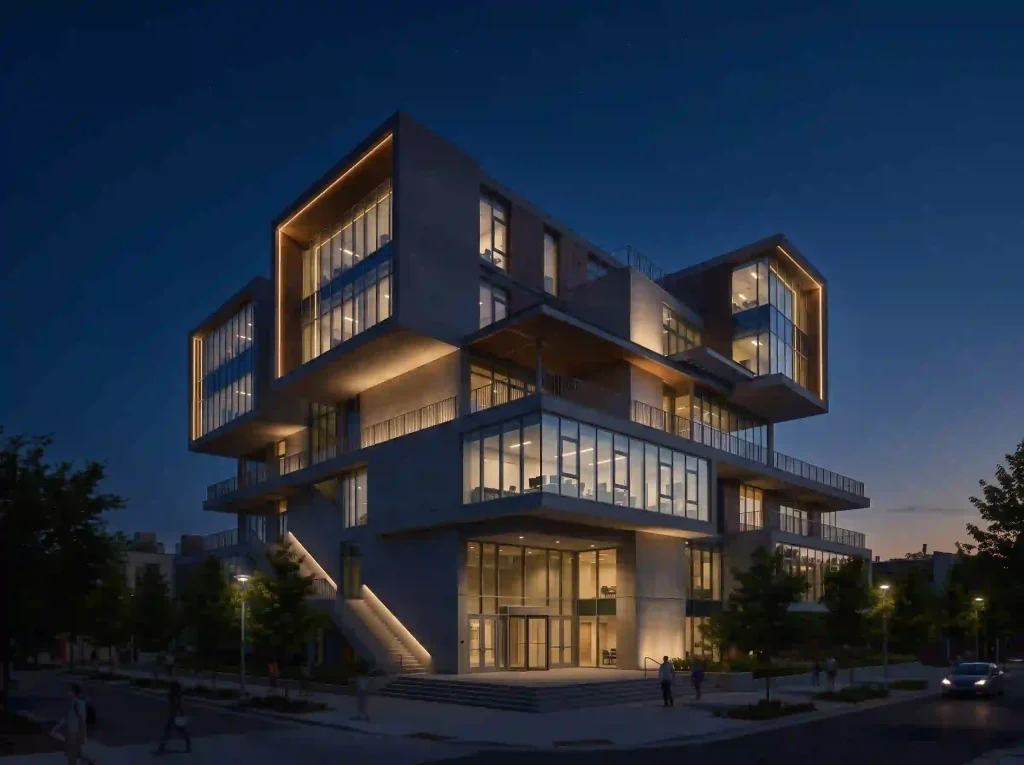 Night building