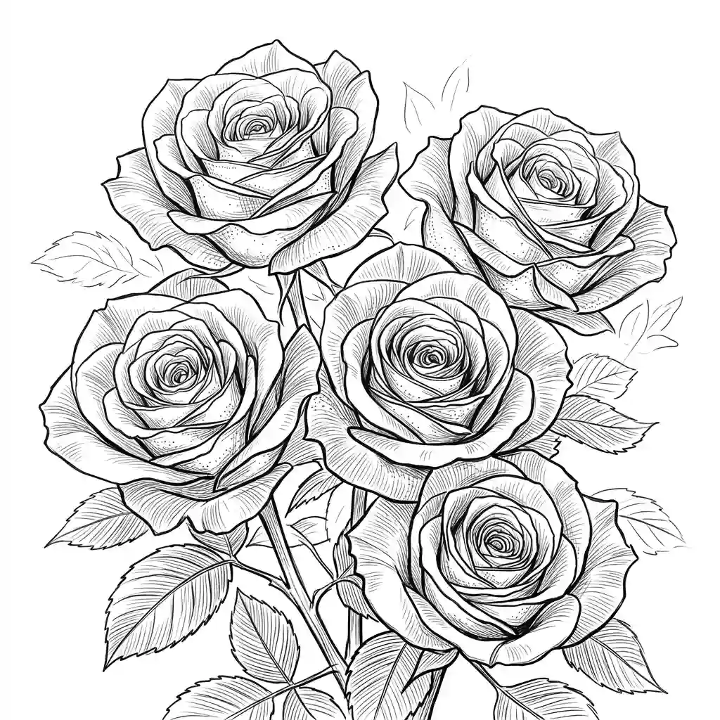 Photo to line art result generated with Canva