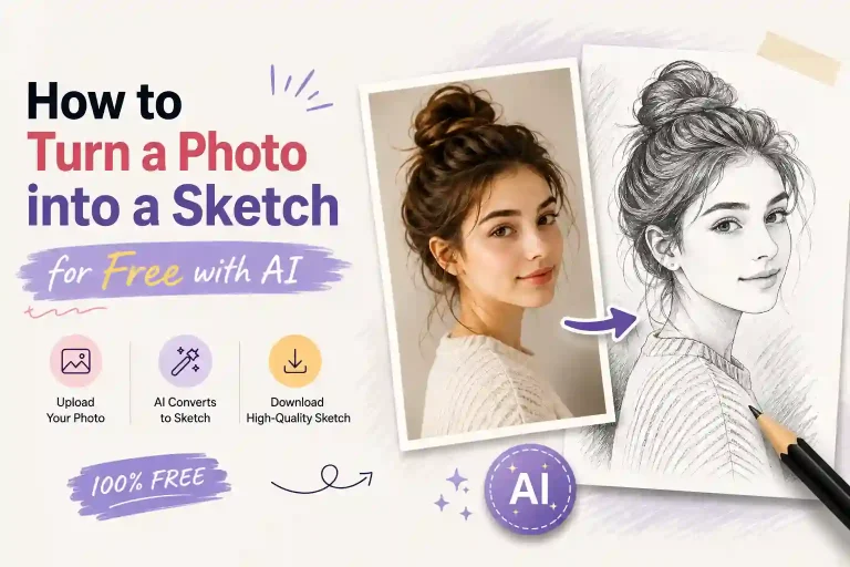 How to Turn a Photo into a Sketch for Free with AI