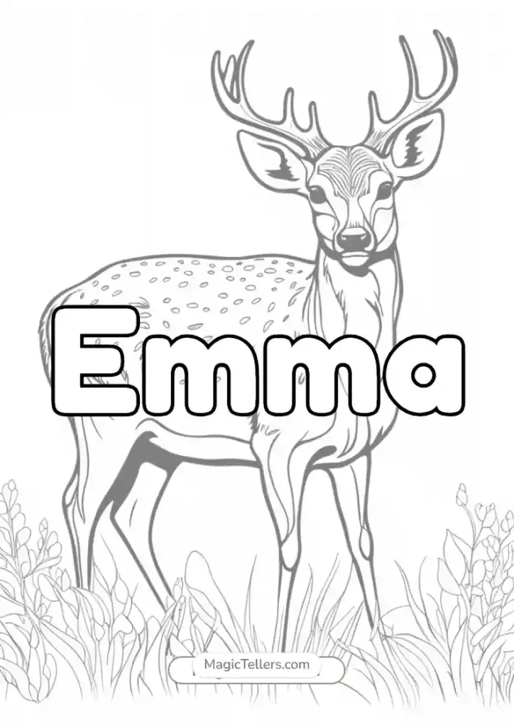 magic tellers name coloring page result