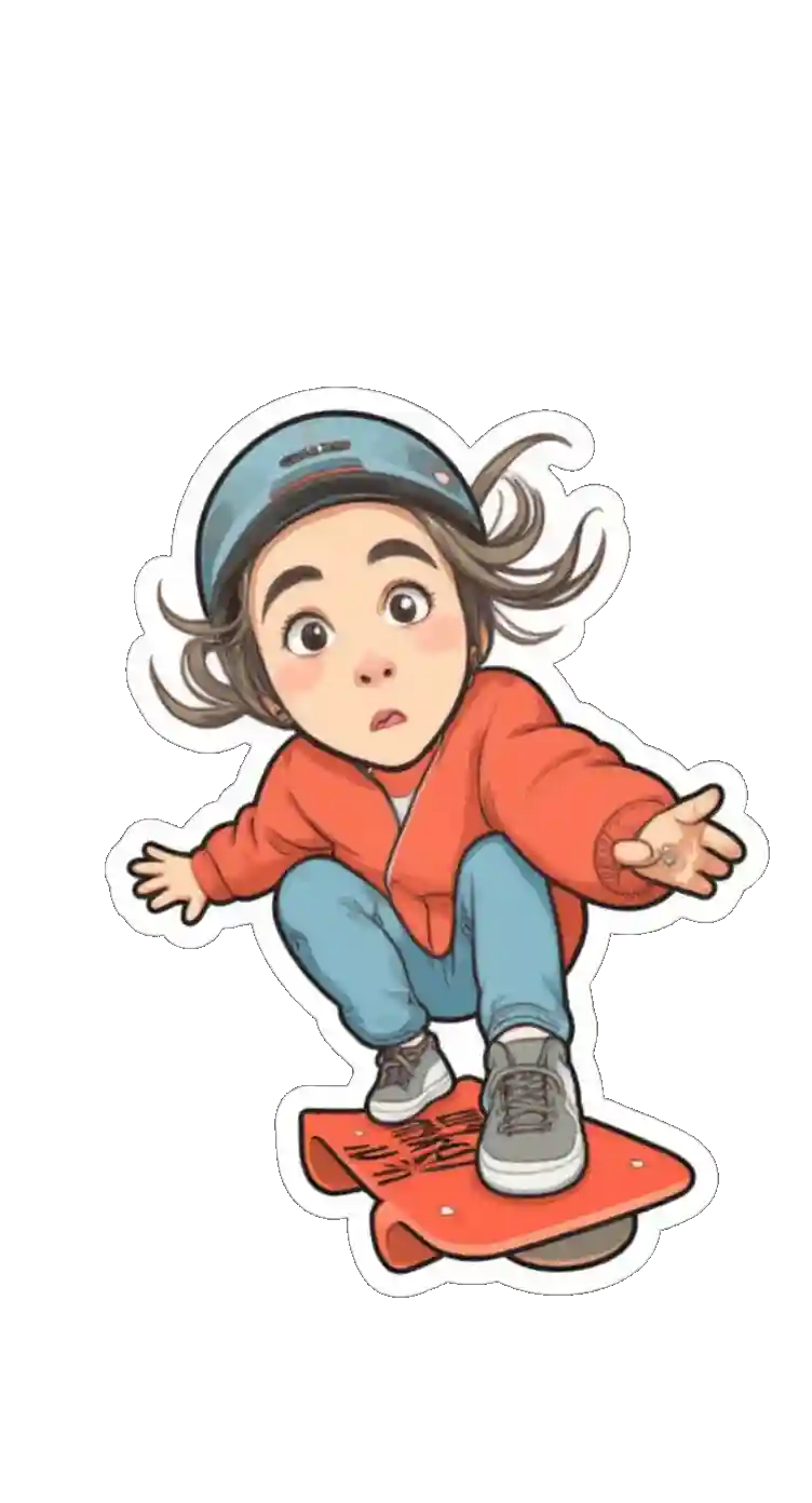 funny facial expression turned into a reaction sticker